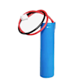 Miniatyrbilde 1 av 5: 2200mAh 3.7V Oppladbart Batteri Akkumulator Fiske LED Lys Bluetooth Høyttaler B1