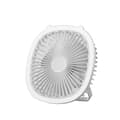 Opladningsbordventilator Kollegieventilator Vægmonteret Loftventilator Elektrisk Ventilator - FARVE: WH