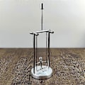 Miniatyrbillede 3 af 5: Ba Swing Ball Skrivebords Rotte Enkelt Swing Jern Ba Pendulu-Yogu