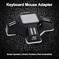 Miniatyrbilde 4 av 4: Tastatur Mus Adapter Bærbar Mus Tastatur Konverter Adapter Erstatning For Switch/x-box/ps5/p-s-4/ps3 Kx Gamepad Kontroller Adapter