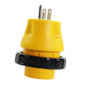 Miniatyrbilde 3 av 5: RV Elektrisk Adapter 15 AMP 5-15P Hann til Generator 30A L5-30R Hunn