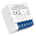 Miniatyrbillede 1 af 3: AVTTO WSM16 4-Gang Smart WiFi Switch APP Stemmestyring Dual Way Controller DIY Lyskontakt Modul