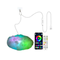 Miniatyrbilde 1 av 5: 3d Stor Sky Regn Lys Led Sky Lys Rgb Med Ic Fjernkontroll Og App Kontroll Kuleste Dekorasjoner For Innendørs Soverom