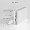Miniatyrbilde 3 av 5: Oppladbar LED Intelligent Sensor Nattlys Bevegelsessensor Vegglampe for Soverom Korridor Skapbelysning 2 stk
