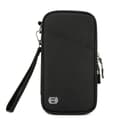 RFID-Blocking Travel Passport Wallet and Document Organizer Black