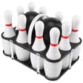 1 Set Bowling Set för Barn & Vuxna 2 Bollar 10 Käglor för Familj Barn