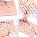 Miniatyrbillede 3 af 4: Komplett Suture Kit til Studerende, Inkluderer Silikon Suture Pad og Suture Værktøj til Øvelse