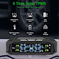 Miniatyrbild 1 av 4: TPMS däcktrycksövervakningssystem för bil med 4 interna sensorer