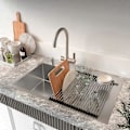 Miniatyrbild 3 av 3: Rullbar Diskställ - 47*29.5 cm Silver