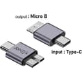 Miniatyrbillede 2 af 4: USB 3.0 Type C Han til Micro B Adapter til Harddisk og Telefon