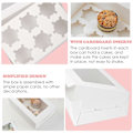 Miniatyrbillede 4 af 4: Toyvian 10 stk. Hvide Papiræsker til Emballering Cupcake Beholdere Miljøvenlige Bage Muffin Æsker Små Indsatser Kageholder Cookie Gaveæsker Festartikler f