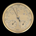 Miniatyrbillede 3 af 5: Præcision 3 i 1 Barometer, Vejrstation Barometer Termometer Hygrometer til Indendørs og Udendørs Brug Fugtighedsmåler