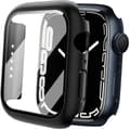 Case with screen protector for Apple Watch 7 / 8 (45 mm) Black
