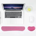 Ergonomic Mouse Pad with Wrist Rest Pink