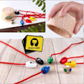 Pikkukuva 2 / 4: 4 kpl Lasten Puzzle Kissa ja Hiiri Lautapeli Lasten Puzzle Lautapeli Huomioharjoittelu Vanhemman ja Lapsen Leikkilelu