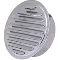 Miniatyrbillede 1 af 5: Rustfrit Stål Luftventilationskugle Tykk Ventilationsgitter Væghængt Emhætte Udstødningsdæksler Badeværelse Køkkenventiler (200mm)