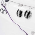Miniatyrbillede 2 af 5: 2 Stykker 4 Tommer Justerbare Marine Ventilationsdæksler, 316 Rustfrit Stål Luftstrømsventilationsdæksler til RV, Både, Yachts