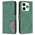 Miniatyrbillede 1 af 5: BINFEN COLOR BF05 Læder Etui med Støttefod og Pung til Infinix Hot 40/Hot 40 Pro