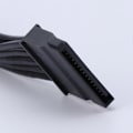 Miniatyrbilde 4 av 5: 5-pins til 3x SATA 15-pins strømforsyningsmodul for SATA-enheter med enkelt 5-pins 80CM