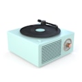 Miniatyrbilde 2 av 5: Multifunksjonell Mini Retro Platespiller Bluetooth Høyttalere Høy Stereolyd