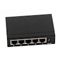 Miniatyrbild 5 av 5: 5 Port 10/100Mbps Ethernet Switch Plug and Play Ohanterad Hemnätverk Switch Hub Kontor Ethernet Splitter 100?240V EU-kontakt