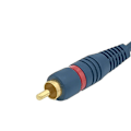 Miniatyrbild 3 av 5: RCA-kabel Audiodelare Cinch Y-kabeladapter, 15CM RCA-kabel 1 hane till 2 hona (RCA Y-kabel, 2-pack, blå)