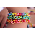 Miniatyrbillede 5 af 5: Loom Bands Kit Clips Collection Med 5500 Bandz + 170 Clips + 2 Kroge + 6 Vedhæng + 1 Vævebræt 21 Smukke Farver Og Fantastisk Opbevaringskasse
