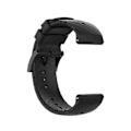 Miniatyrbillede 5 af 5: 24mm Udskiftningssilikone Universal Urrem Smartwatch Rem Til Suunto 9 - FARVE: Vinrød