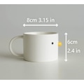 Miniatyrbillede 3 af 5: Sjov Kylling Kaffe Kop, Håndlavet Glaseret And Kande, Sikker Keramisk Mælk Latte Kopper