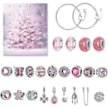 Miniatyrbild 1 av 5: Charm Armband Adventkalender för Flickor - DIY Julnedräkningskit