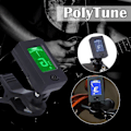 Miniatyrbilde 3 av 4: Profesjonell Clip-On 360 Graders Akustisk Gitar Stemmer LCD Skjerm Elektrisk Digital Stemmer For Akustisk Gitar Ukulele Tilbehør
