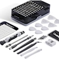 Miniatyrbilde 3 av 5: Datareparasjonssett, 122 i 1 presisjons skrutrekkersett for bærbar PC, med 101 magnetiske bits og 21 profesjonelle