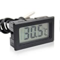 Miniatyrbillede 4 af 5: Bilens Indvendige Termometer Digital LCD Display Akvarium Temperaturmåler Værktøj