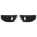 1 Par Frontfanger Tåkelysgitter Svart Tåkelysdeksel Trim Utbytting kompatibel for Citroen C4 20042008