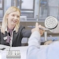 Miniatyrbillede 5 af 5: Vindue Højttalersystem, Tovejs Vindue Mikrofon Intercom Højttaler, Intercom System til Virksomhed, Kontor, Skole EU Stik jn