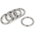Miniatyrbilde 1 av 3: 40mm x 5mm Rustfritt Stål Webbing Stropp Sveiset O-ringer 5 stk