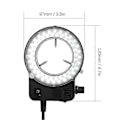 Miniatyrbilde 4 av 5: LED Rundt Lys for Mikroskoplampe for Mikroskop Justerbar Lysstyrke Mikroskoplys