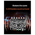 Miniatyrbilde 1 av 4: Dekoder 5.1 Kanal DTS for Dolby AC-3 Kildekode PCM Digital Fiber Koaksial til Analog Lydmodul