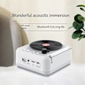 Miniatyrbild 2 av 5: Manovo Portabel Bluetooth Högtalare Mini Musik Bas Högtalare Utomhus Trådlös Förstärkare Subwoofer Högtalare Radio Vit