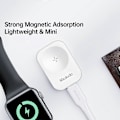 Miniatyrbild 2 av 5: Typ A MCDODO CH-2060 för Apple Watch Series 7/SE/6/5/4/3/2/1 Portabel Magnetisk Trådlös