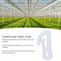 Miniatyrbillede 5 af 5: Plastikkrog til drivhus, grøntsagspodningsclips, bindebånd til haveplanter og vinstokke, 100 stk. til melonproducenter