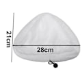Miniatyrbilde 3 av 5: 6 stk Mikrofiber Dampmopp Rengjøringsputer Erstatning Dampmopp Kompatibel For H2o X5 H20 Vaskbar