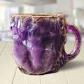 Miniatyrbilde 3 av 5: Mineralkrystall Kaffeekrus, Flerfarget Mineralkrystall Kaffeekrus, Elegant Krystallgave Til Hjem & Kontor HOT
