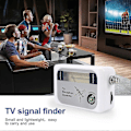 Miniatyrbilde 2 av 5: Dvb-t Finder Digital Antenne Terrestrisk Tv Antenne Signalstyrke Måler Hvit