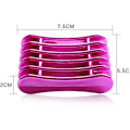 Miniatyrbild 2 av 3: Nagelkonst Penselhållare UV Gel Penna Display Organizer Sminkborste Ställ för Nageldesignverktyg, Lila