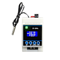 Miniatyrbillede 5 af 5: Digital Temperaturregulator -40-110°C Digital Mikro Digital Termostat Med LCD-Skærm Og Vandafvisende Sensor