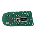 Miniatyrbild 5 av 5: 2/3/4/5 Knappar Smart Fjärrkontrollnyckel 433mhz 4a Chip Nyckellös Sip22 Blad För Compass M3n-40821302