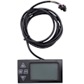 Miniatyrbillede 1 af 5: S861 LCD Ebike Display med SM-stik til elektrisk cykel BLDC-controller kontrolpanel Sort 24V-36V