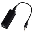 3,5 mm Anti-Interferenskabel Jordloop Brusisolator för Stereo Billjud