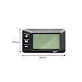 Miniatyrbillede 5 af 5: 36V 48V Elcykel GD01 LCD Display Panel med Almindeligt Stik E-cykel Display Meter Tilbehør